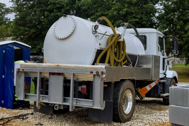 Porta potty delivery and setup in Bellbrook, OH
